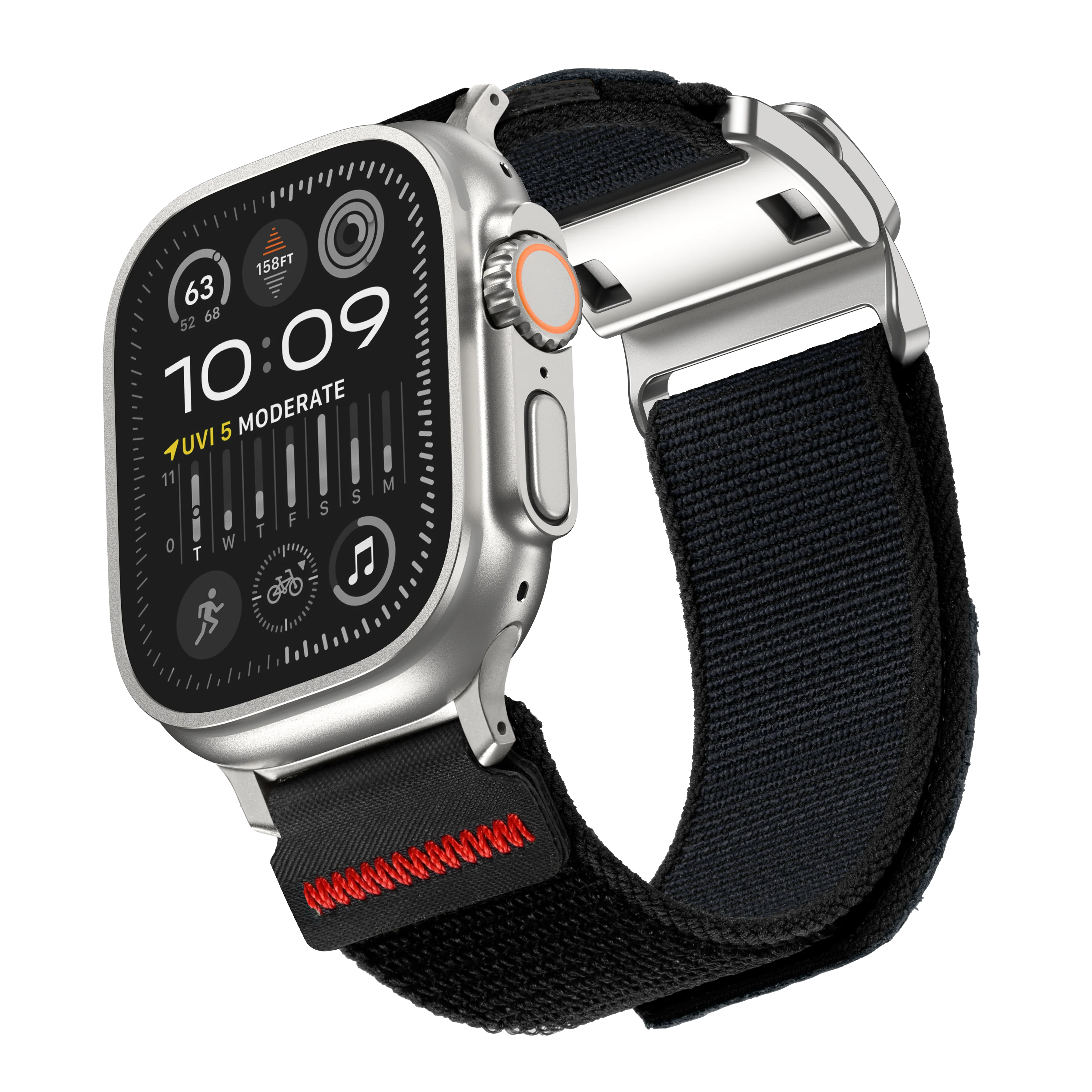 Magnet Buckle Premium Nylon Band for Apple Watch - Image 19