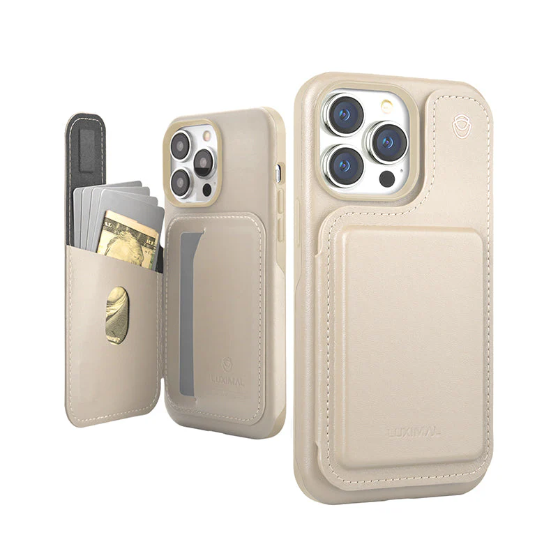 Ultimal Compatible With IPhone Microfiber Leather Wallet Case With Card Holder - Image 3