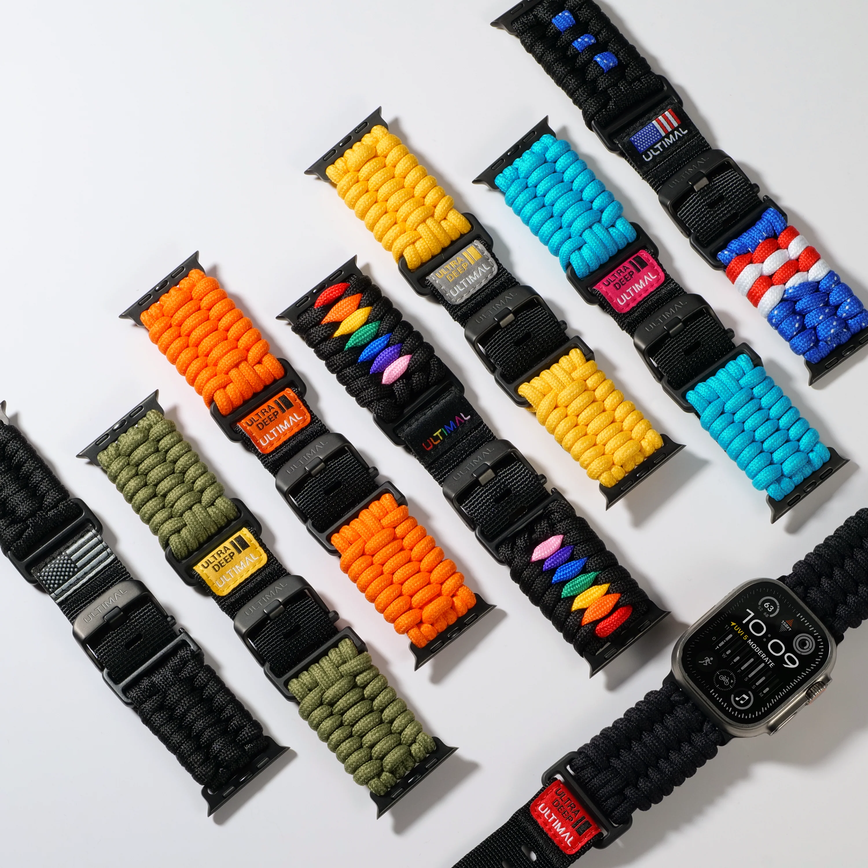 ULTIMAL Paracord Watch Band for Apple Watch - Image 48