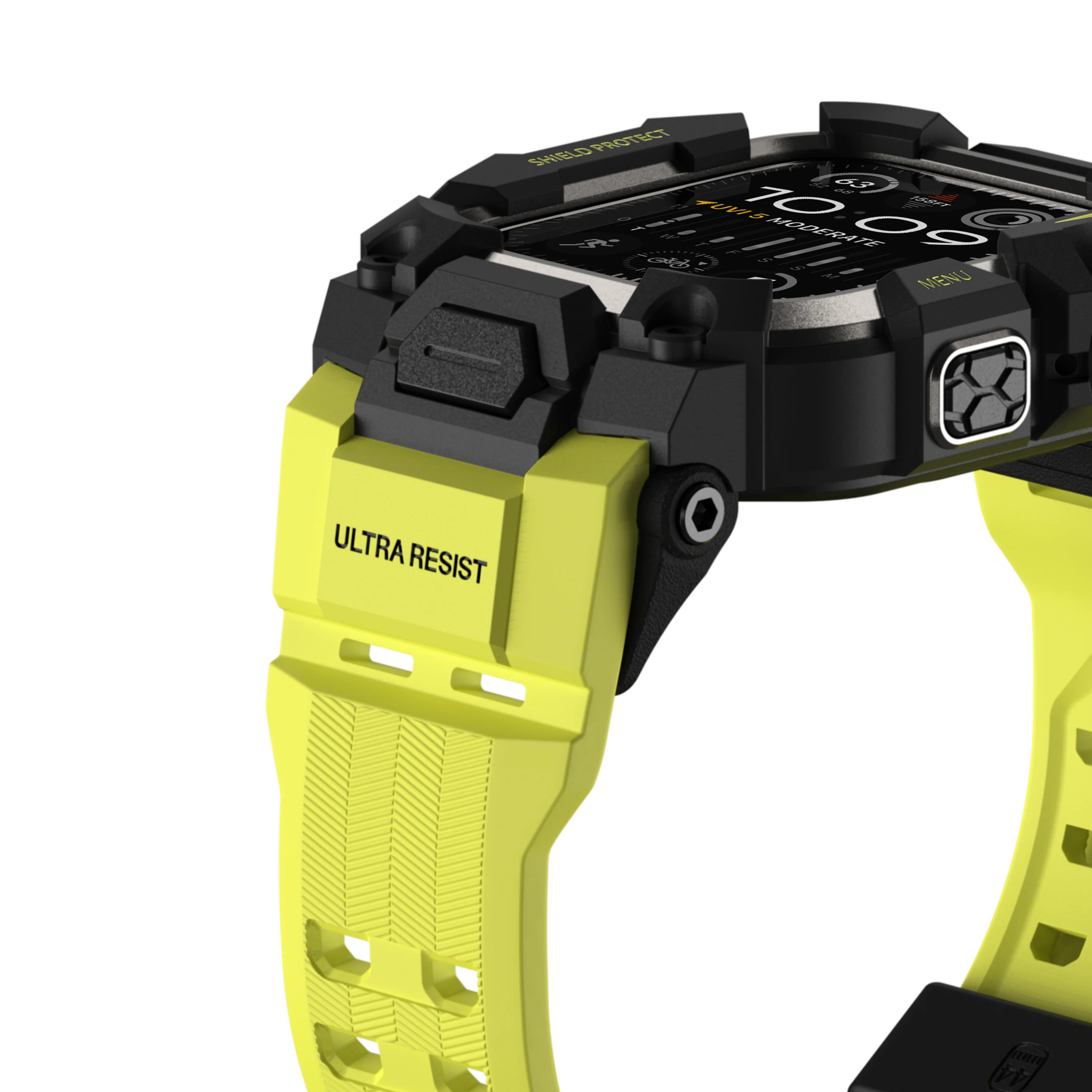 Shield Protect Case Band for Apple Watch Lemon Yellow - Image 21