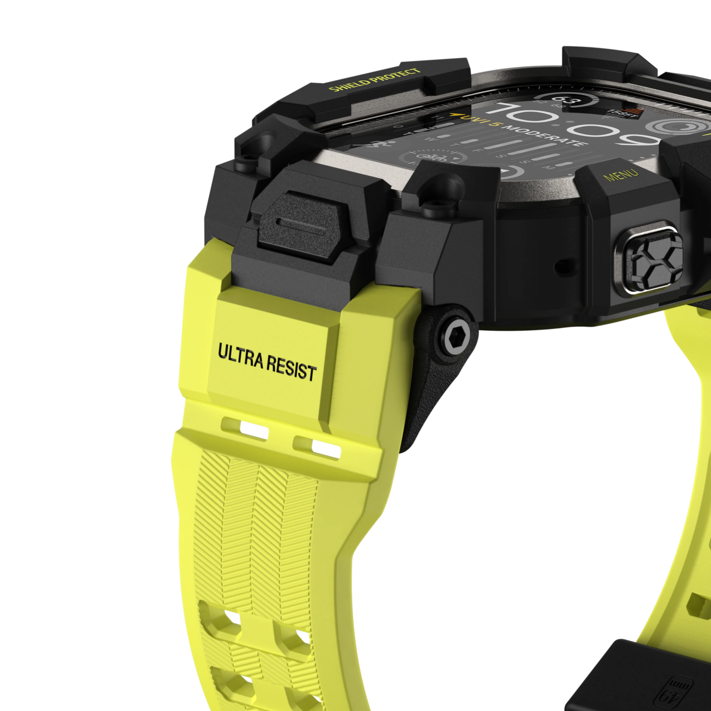Shield Protect Case Band for Apple Watch Lemon Yellow - Image 8