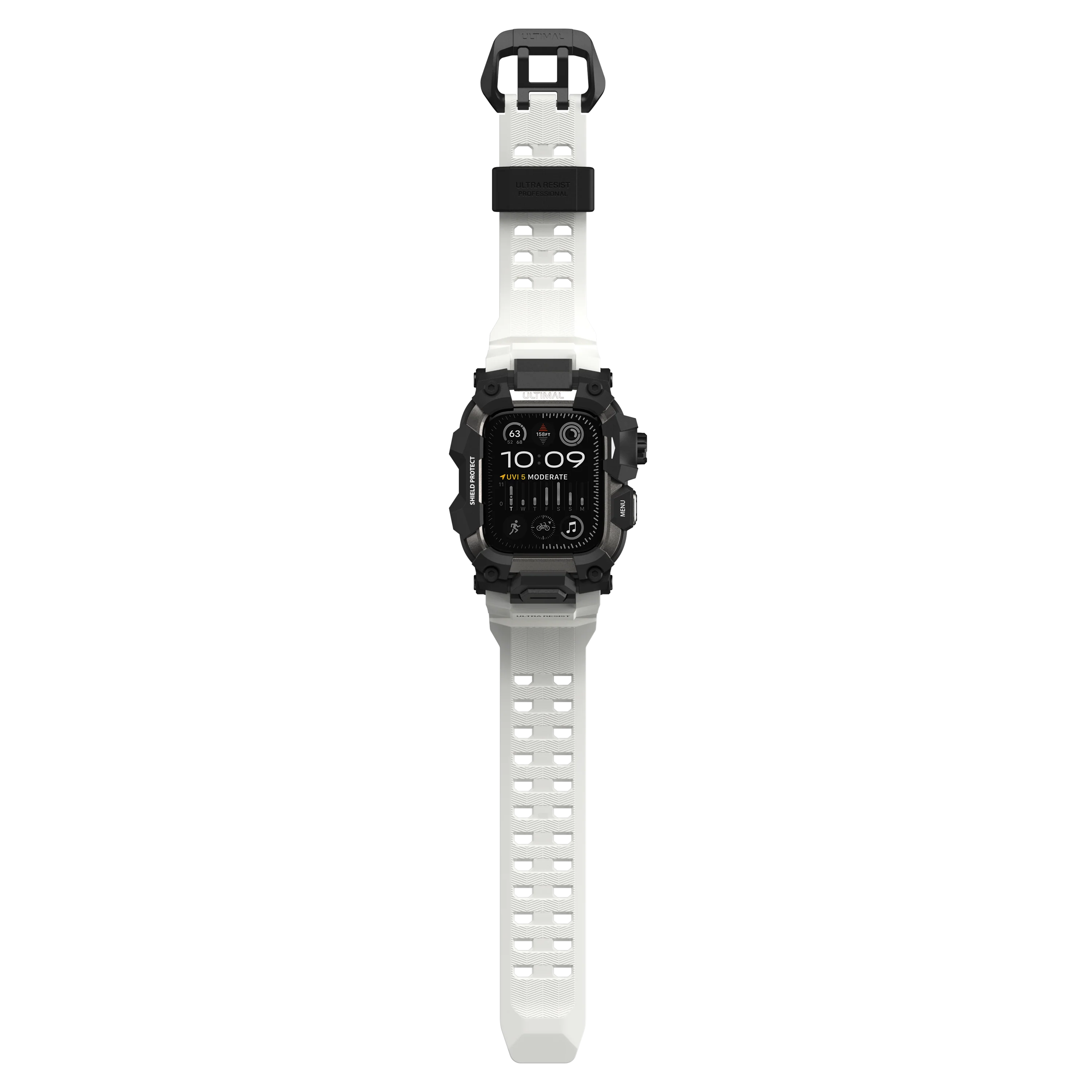Shield Protect Case Band for Apple Watch White - Image 6