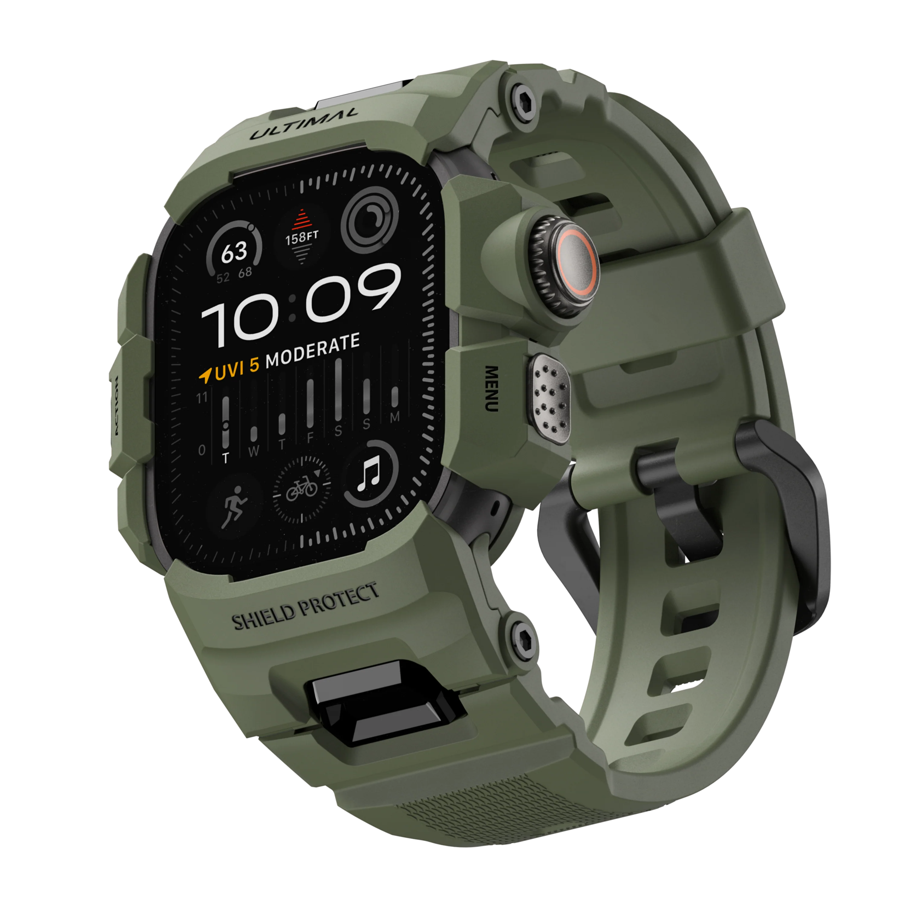 Shield Protect Protective Case + Band for Apple Watch Ultra - Image 17