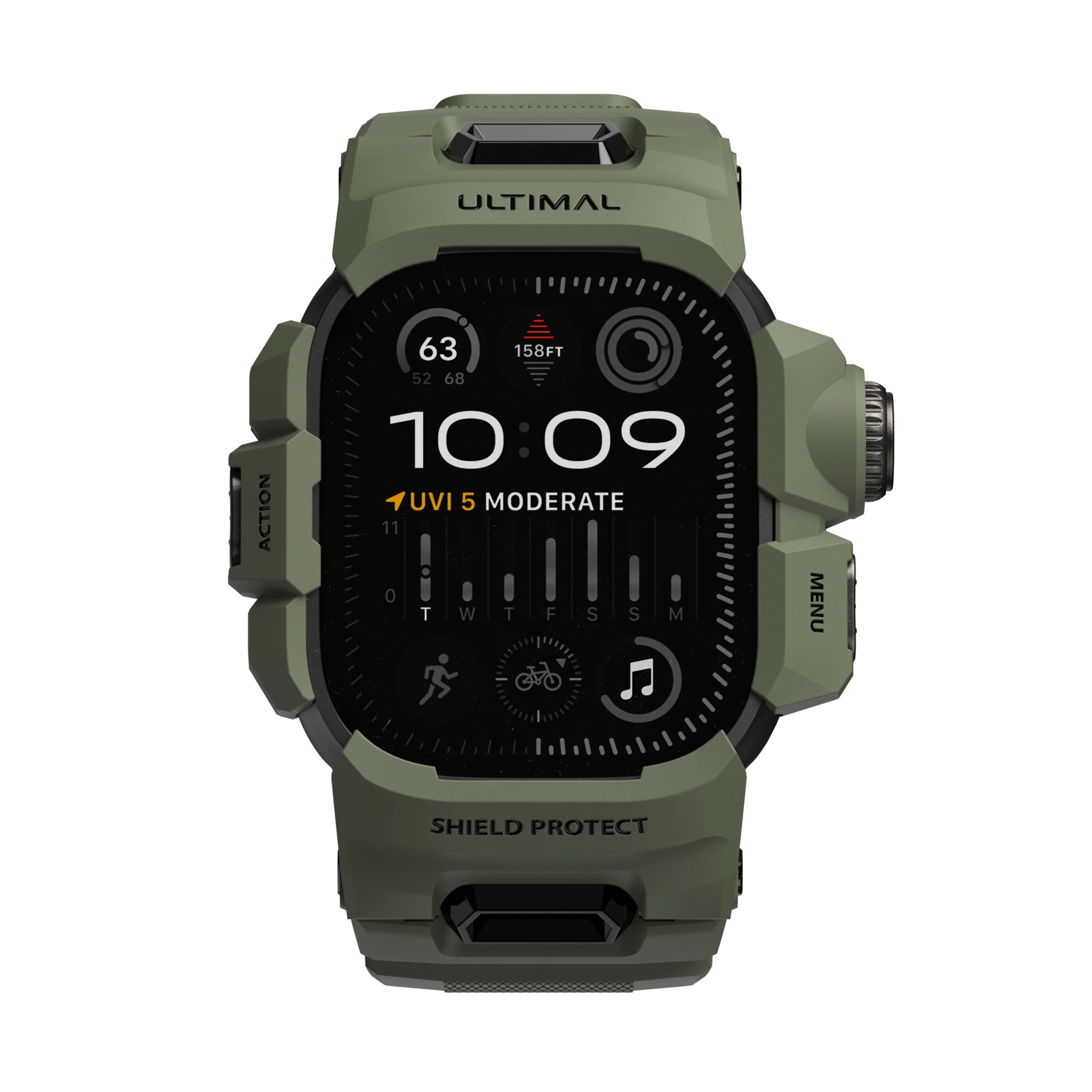 Shield Protect Protective Case + Band for Apple Watch Ultra - Image 23