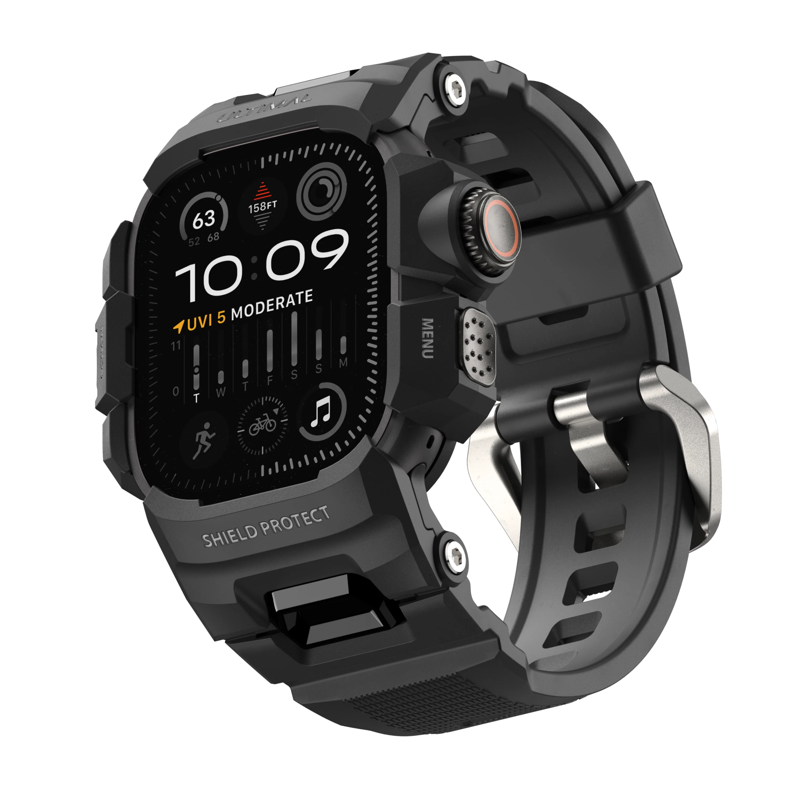 Shield Protect Protective Case + Band for Apple Watch Ultra - Image 9