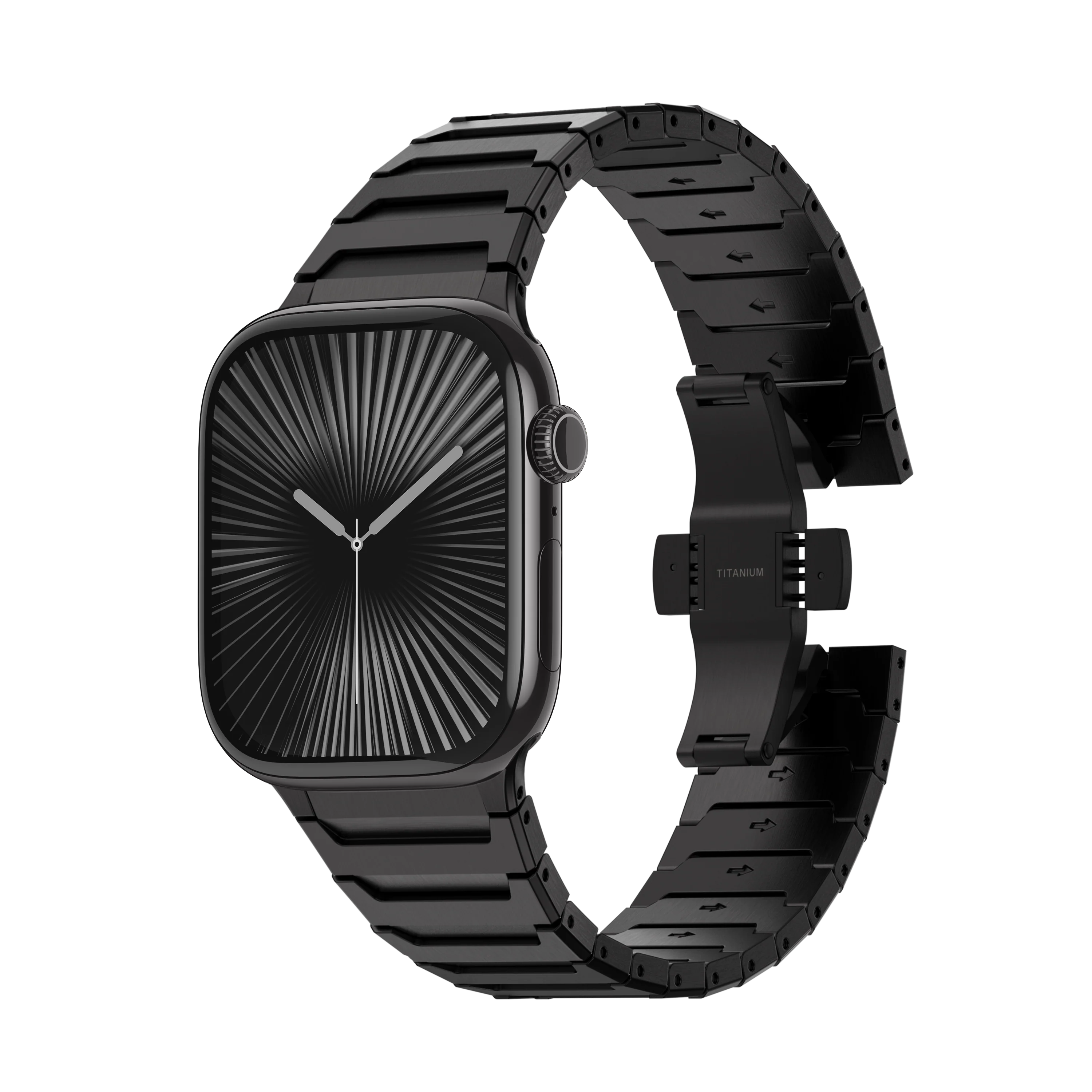 Smussare Titanium  Black Band for Apple Watch - Image 14