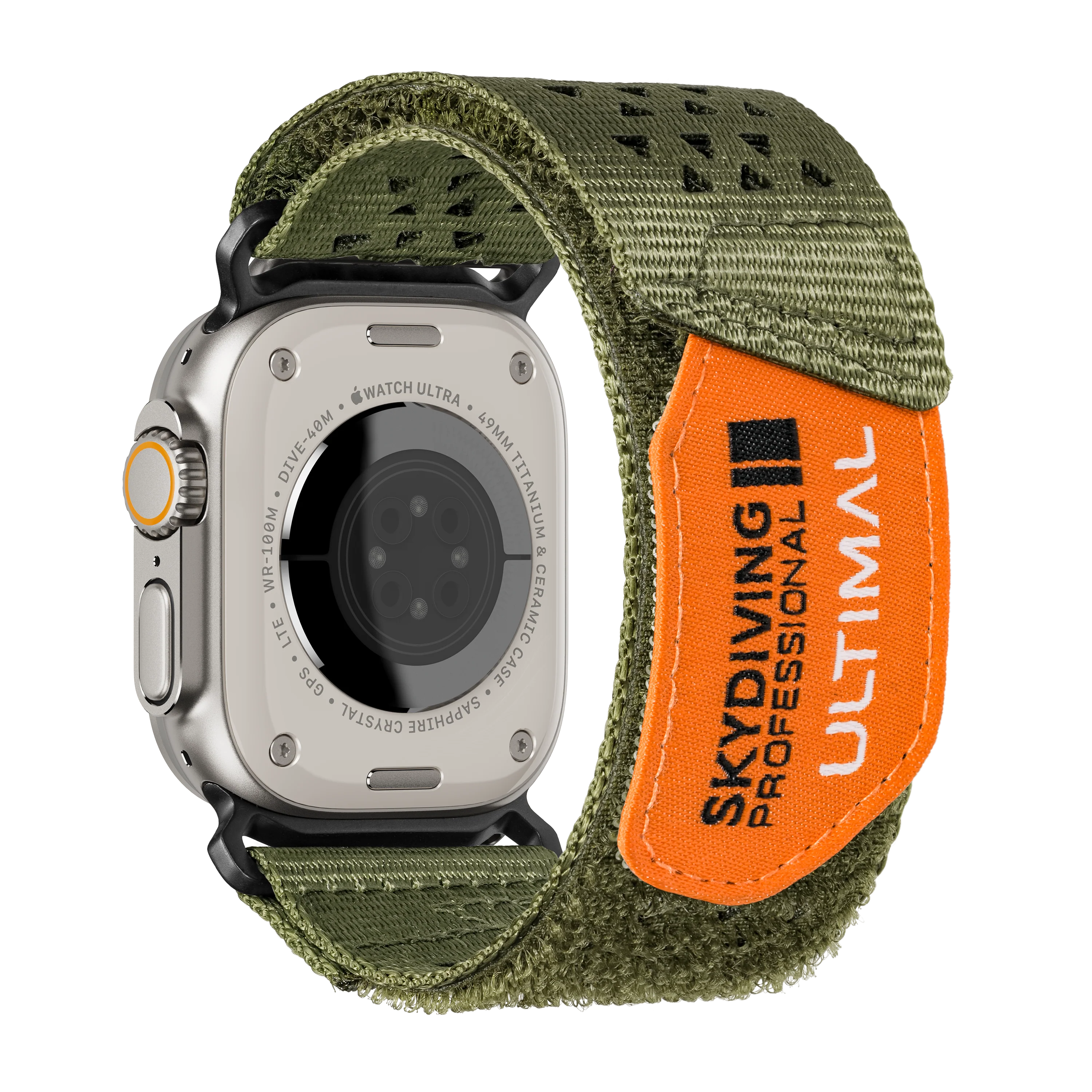 ULTIMAL Wide Nylon Watch Band for Apple Watch - Image 18