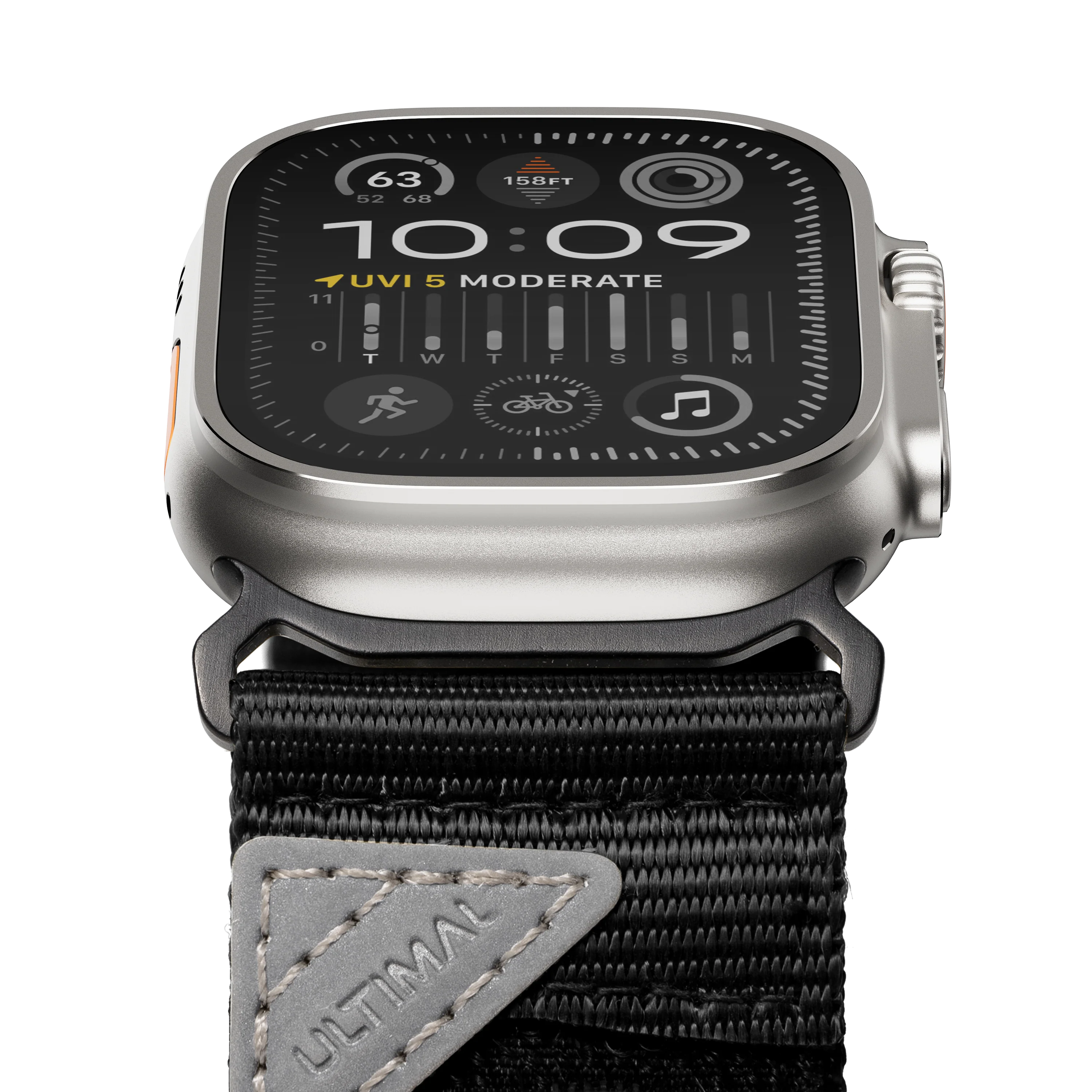 ULTIMAL Wide Nylon Watch Band for Apple Watch - Image 29