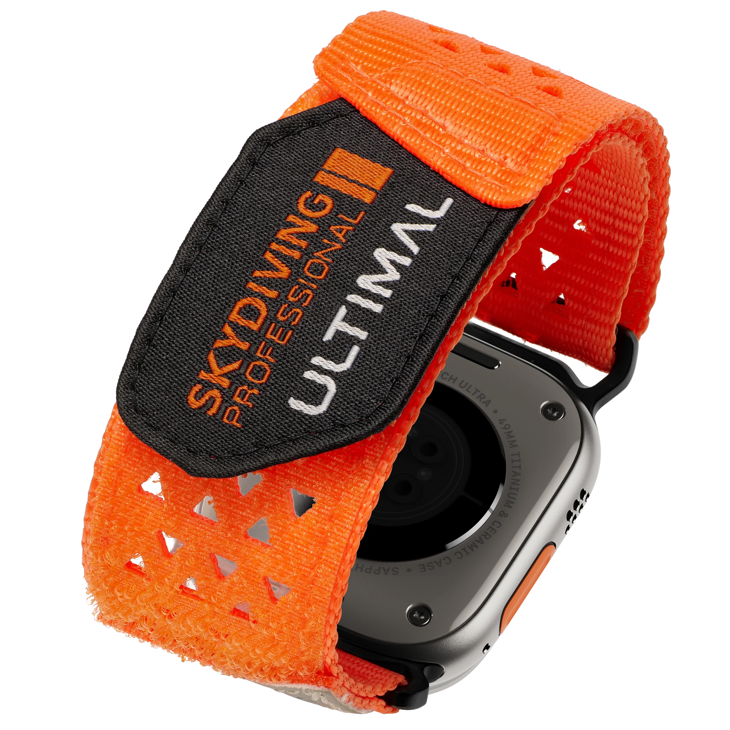 ULTIMAL Wide Nylon Watch Band for Apple Watch - Image 4
