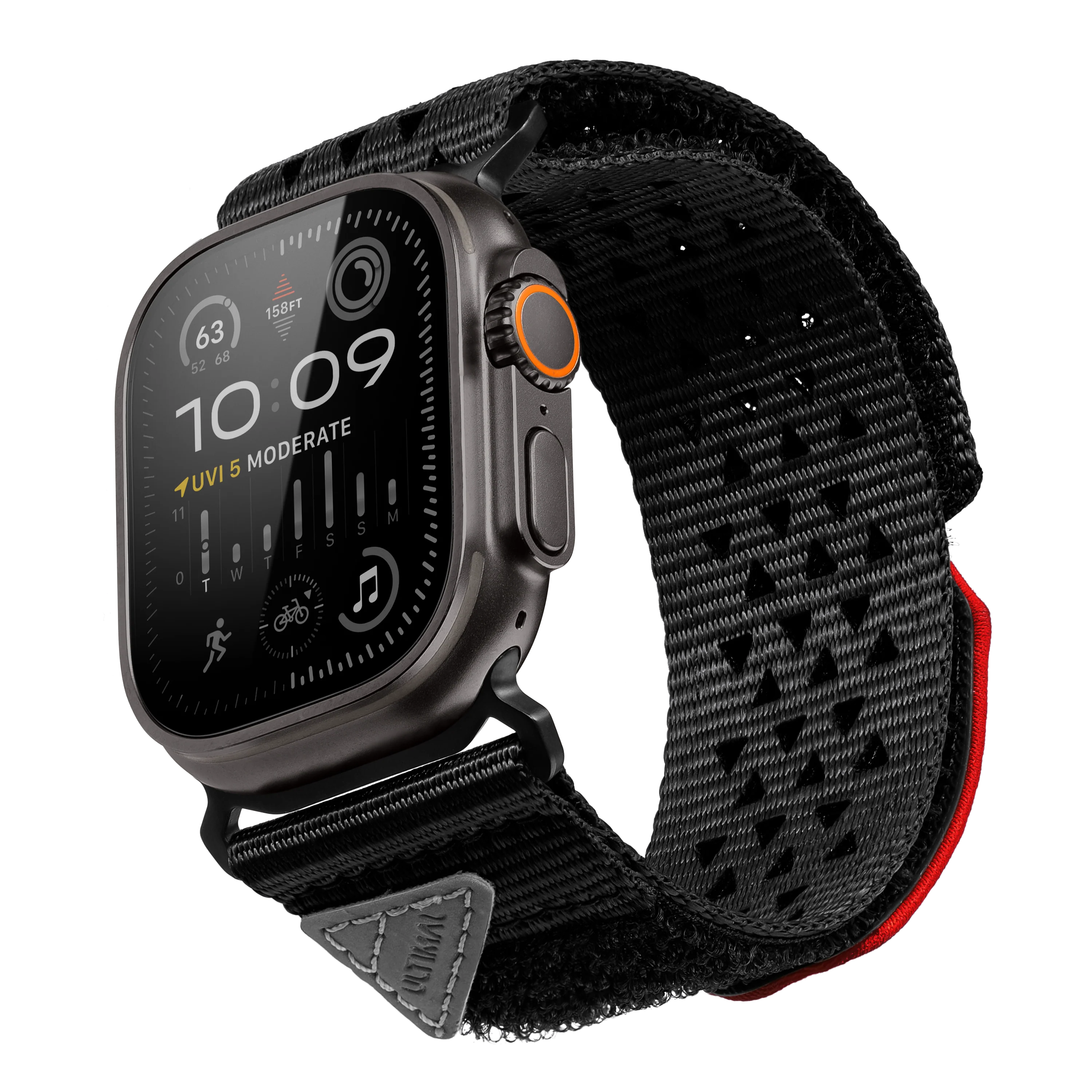 ULTIMAL Wide Nylon Watch Band for Apple Watch - Image 9