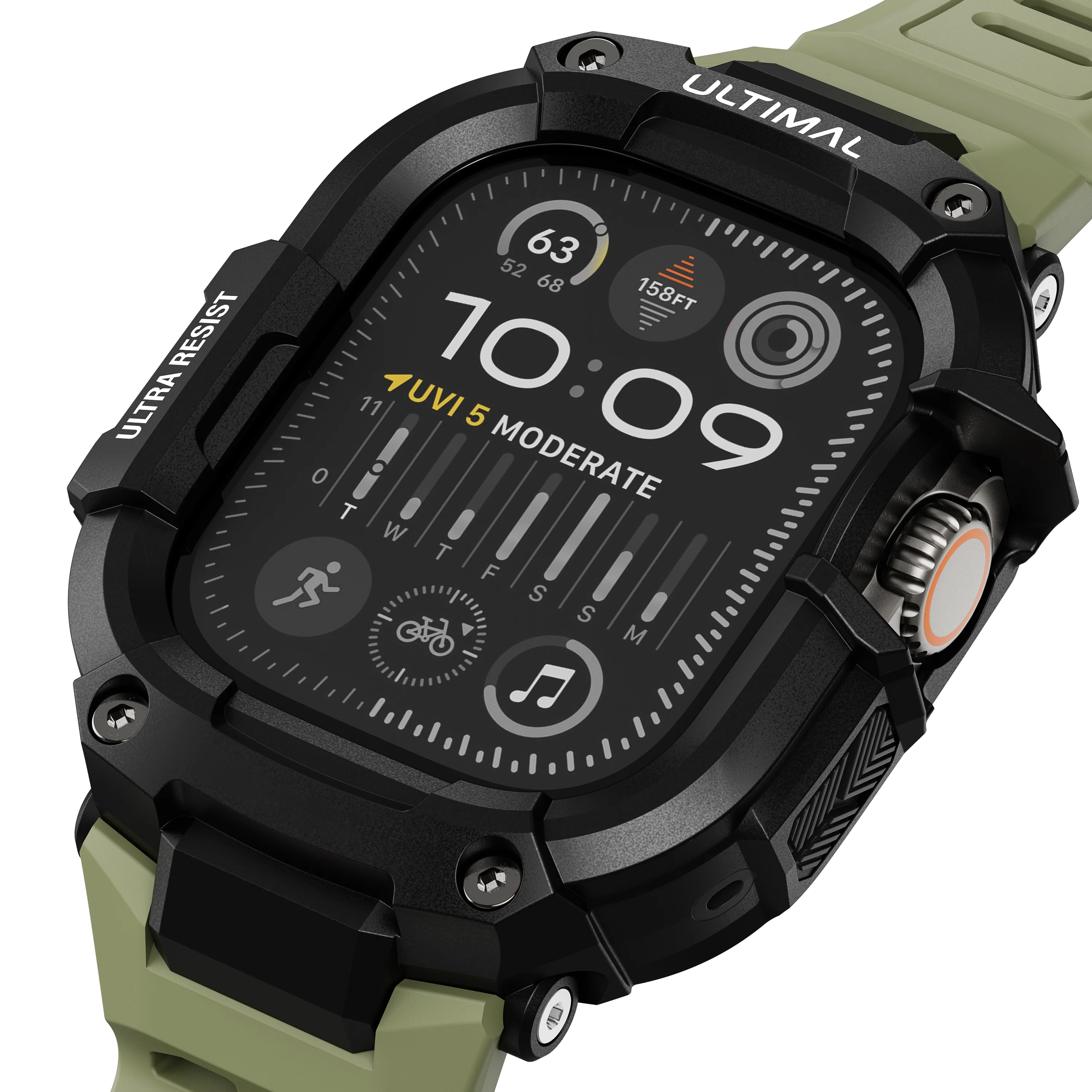 ULTIMAL Ultra  Protective Case Band for Apple Watch - Image 17