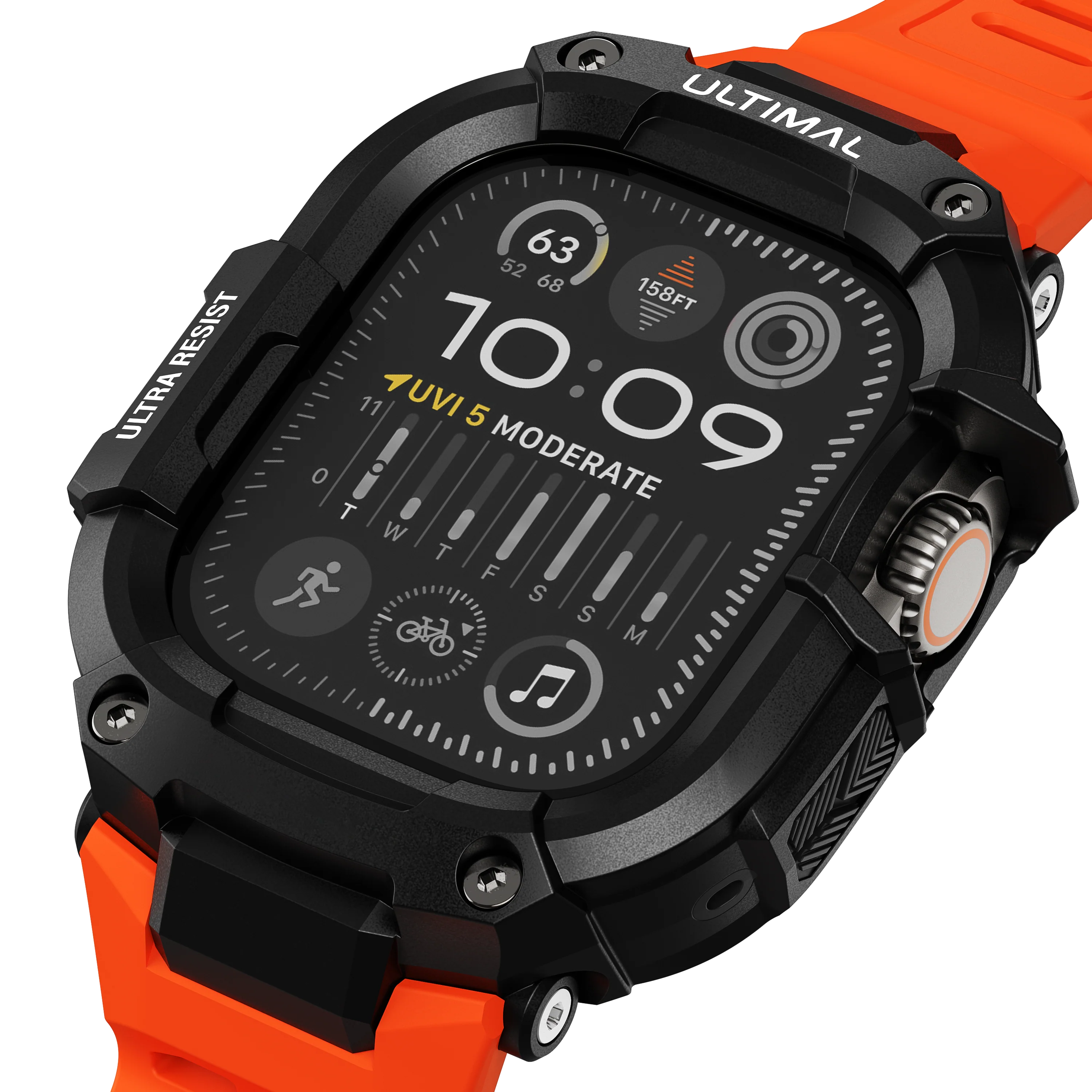 ULTIMAL Ultra  Protective Case Band for Apple Watch - Image 3