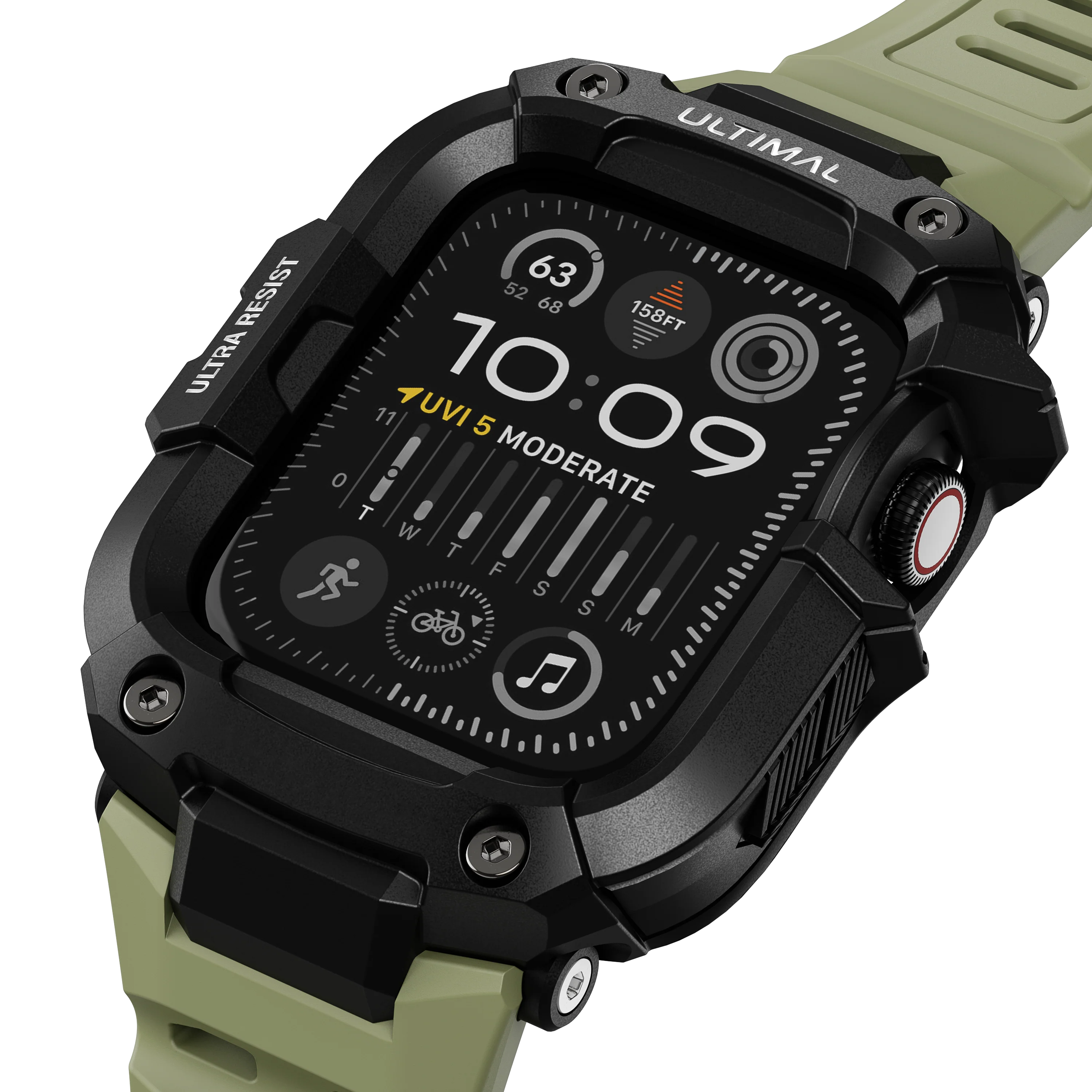 ULTIMAL Ultra  Protective Case Band for Apple Watch - Image 45