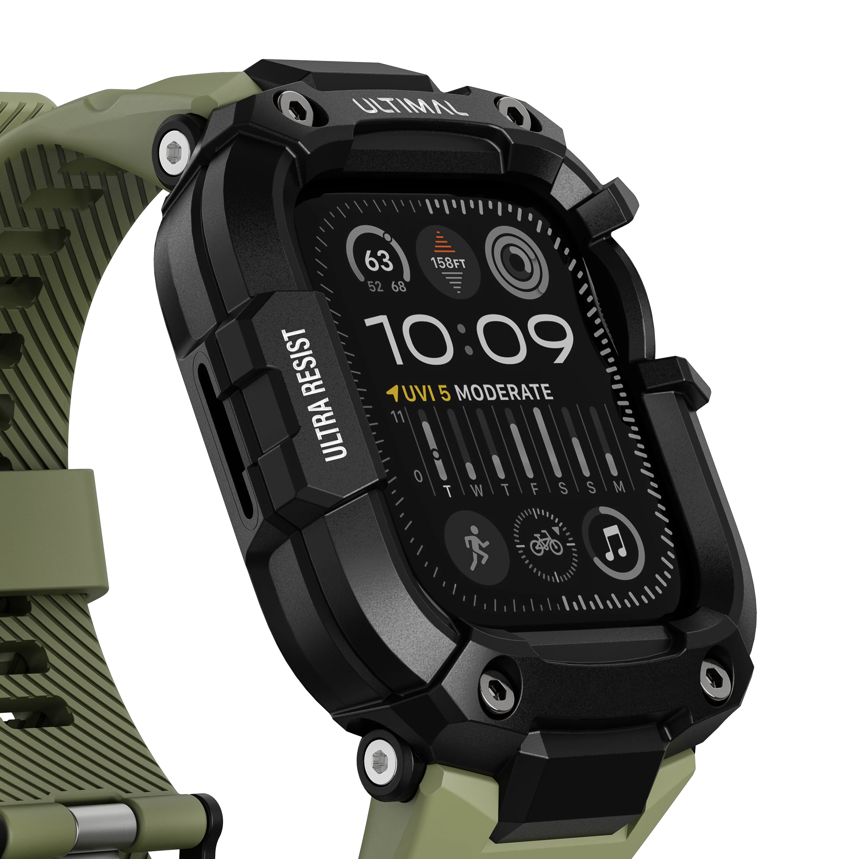 ULTIMAL Ultra  Protective Case Band for Apple Watch - Image 46